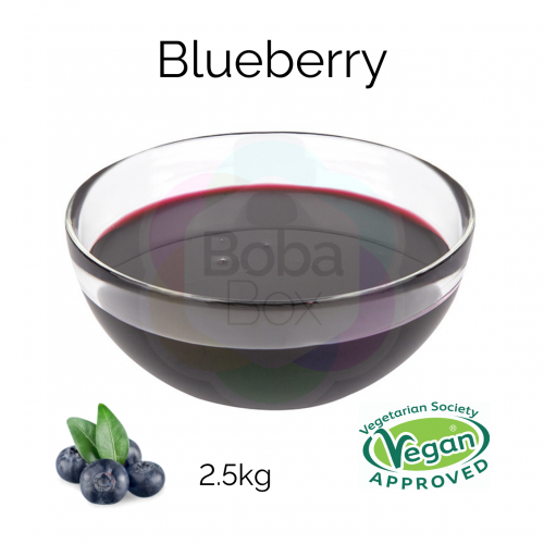 Blueberry Flavoured Syrup (2.5kg bottle)