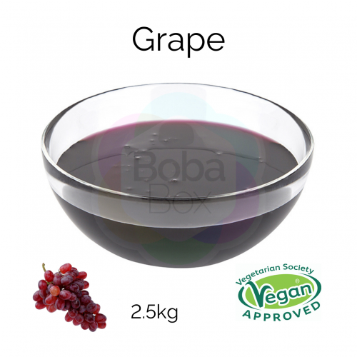 Grape Flavoured Syrup (2.5kg bottle)