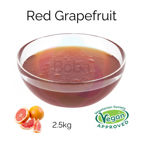 Grapefruit Flavoured Syrup (2.5kg bottle) (BBD 15 Nov 2022)