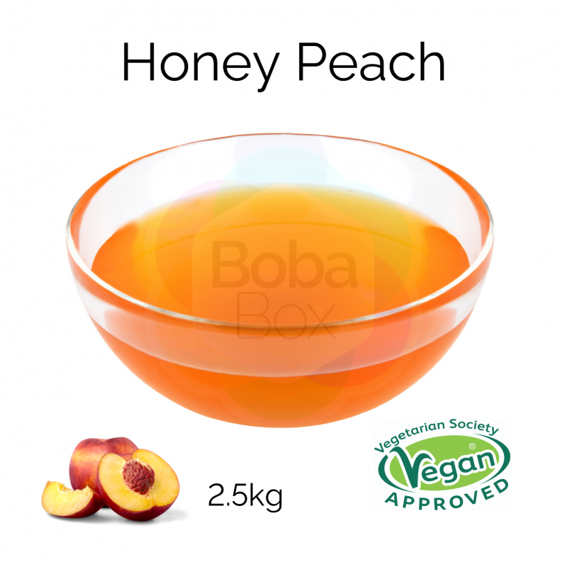 Honey Peach Syrup (2.5kg bottle)
