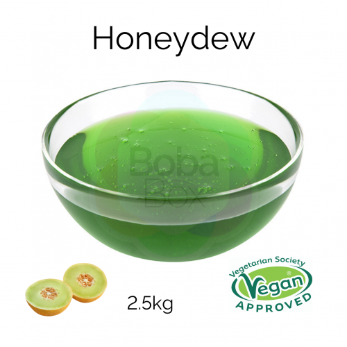 Honeydew Flavoured Syrup (2.5kg bottle) (BBD 18 Nov 2022)