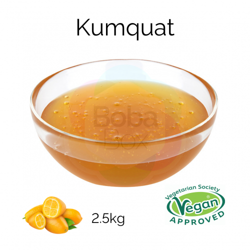 Kumquat Flavoured Syrup (2.5kg bottle) (BBD 08 Nov 2022)