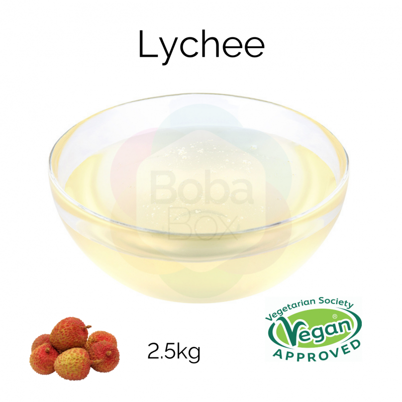Lychee Syrup (2.5kg bottle)