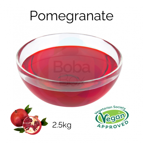 Pomegranate Flavoured Syrup (2.5kg bottle) (BBD 16 Nov 2022)