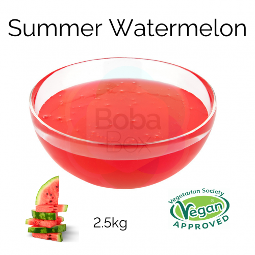 Summer Watermelon Flavoured Syrup (2.5kg bottle)