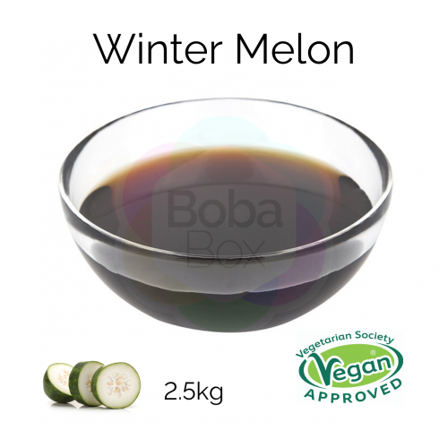 Winter Melon Flavoured Syrup (2.5kg bottle) (BBD 11 Nov 2022)