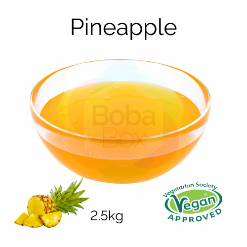 Pineapple Flavoured Syrup (2.5kg bottle) (BBD 22 Nov 2022)