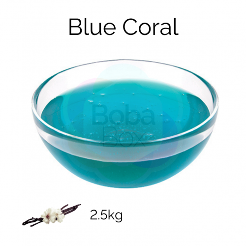 Blue Coral Flavoured Syrup (2.5kg bottle)