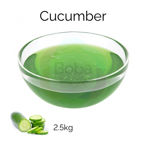Cucumber Flavoured Syrup (2.5kg bottle) (BBD 10 Jun 2022)