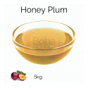 Honey Plum Flavoured Syrup (5kg bottle) (BBD 08 Jun 2022)