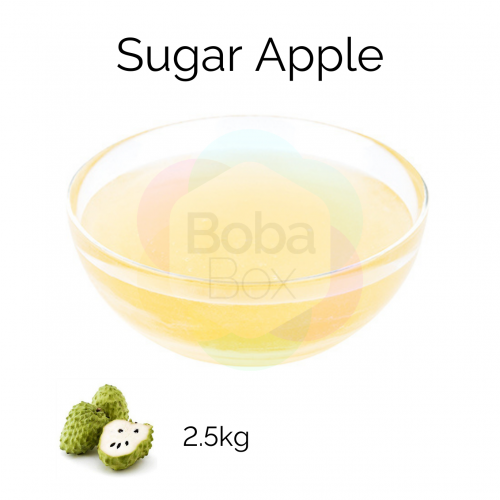 Sugar Apple Flavoured Syrup (2.5kg bottle) (BBD 10 Jun 2022)