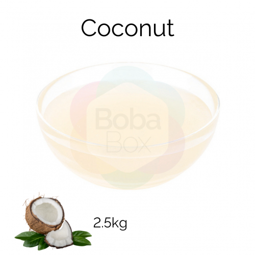 Coconut Flavoured Syrup (2.5kg bottle) (BBD 28 Nov 2022)
