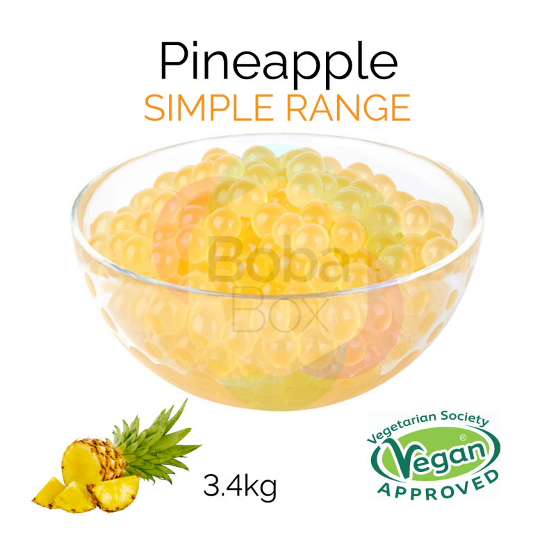 - Simple - Pineapple Flavoured Juice Balls (AC) - 3.4kg tub