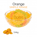 Orange Flavoured Simple Juice Balls (AC) (3.4kg tub) (BBD 12 Nov 2022)