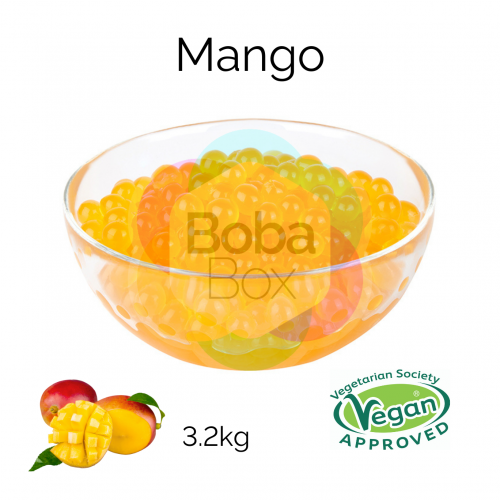 Mango Flavoured Juice Balls (AC) (3.2kg tub) (BBD 30 Dec 2022)
