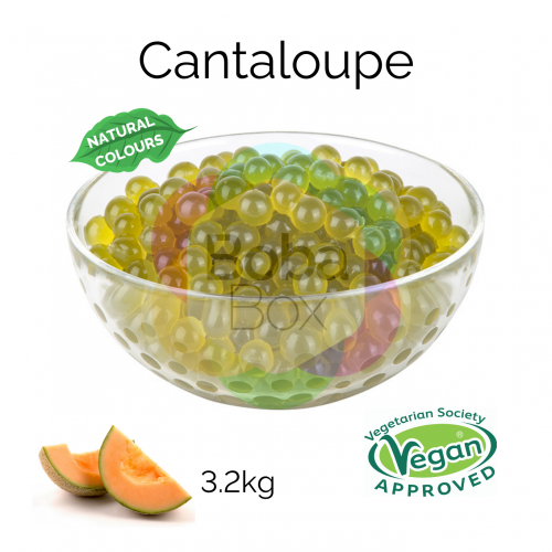 Cantaloupe Flavoured Juice Balls (NC)  (3.2kg tub) (BBD 25 Jul 2022)