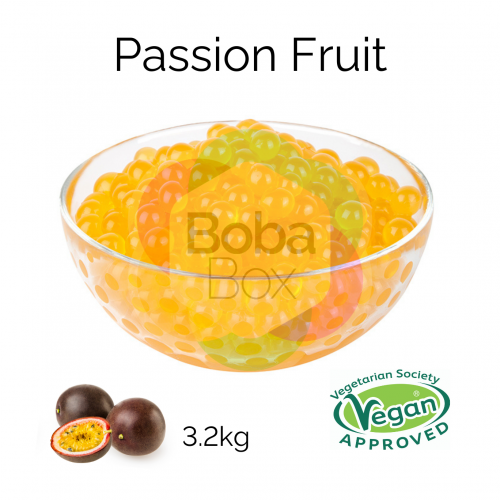 Passion Fruit Flavoured Juice Balls (AC) (3.2kg tub)