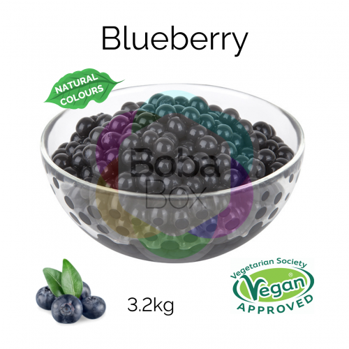 Blueberry Flavoured Juice Balls (NC) (3.2kg tub) (BBD 28 Apr 2022)