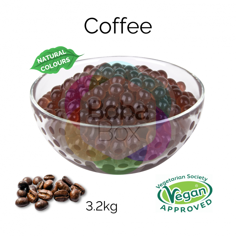 Coffee Flavoured Juice Balls (NC) (3.2kg tub)
