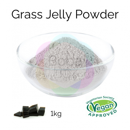 Grass Jelly Powder (1kg bag) (BBD 26 Nov 2022)
