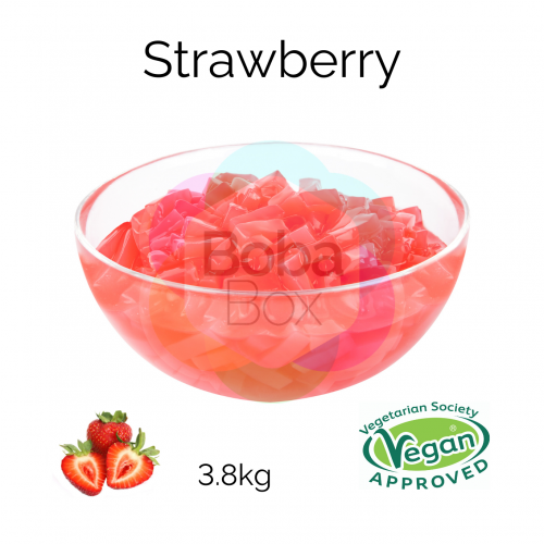 Strawberry Coconut Jelly (3.8kg tub) (BBD 24 Sep 2022)