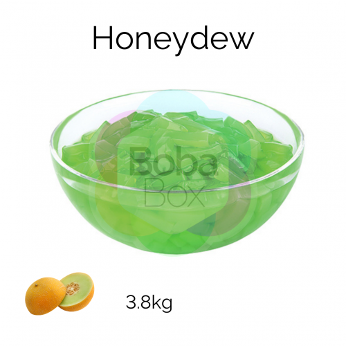 Honeydew Flavoured Coconut Jelly