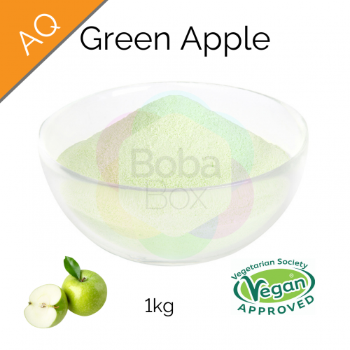 AQ Green Apple Flavoured Powder (1kg bag)