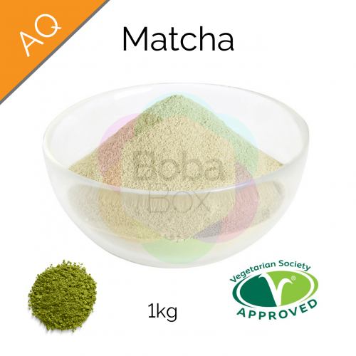 AQ Matcha Flavoured Powder (1kg bag)