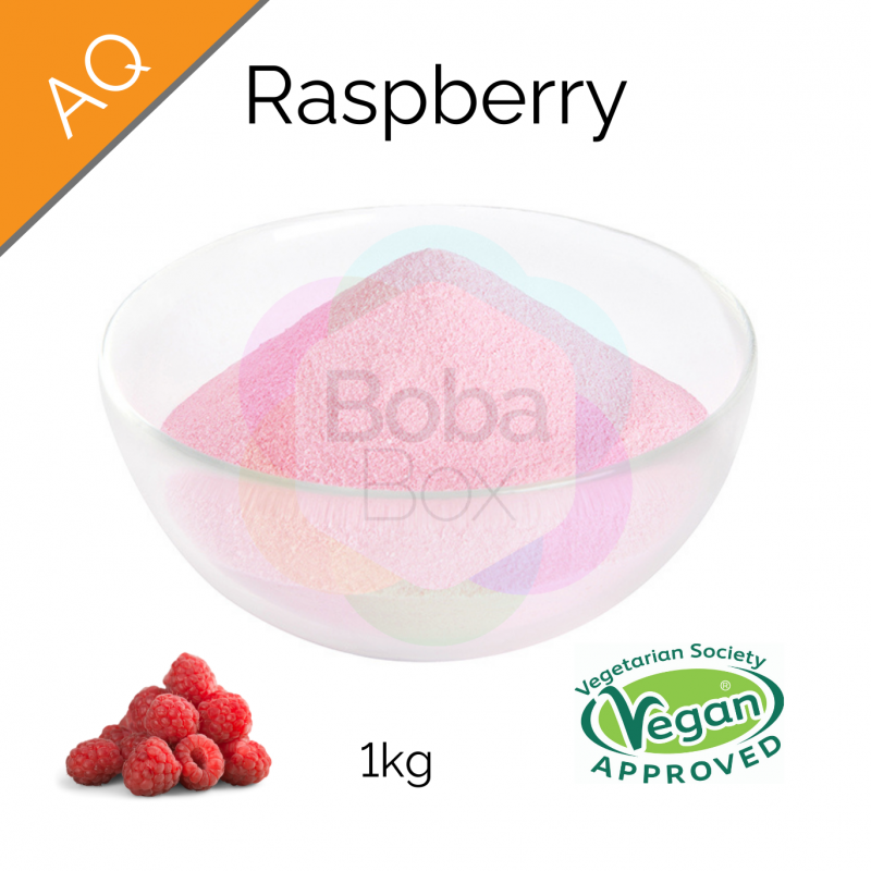 AQ Raspberry Flavoured Powder (1kg bag)