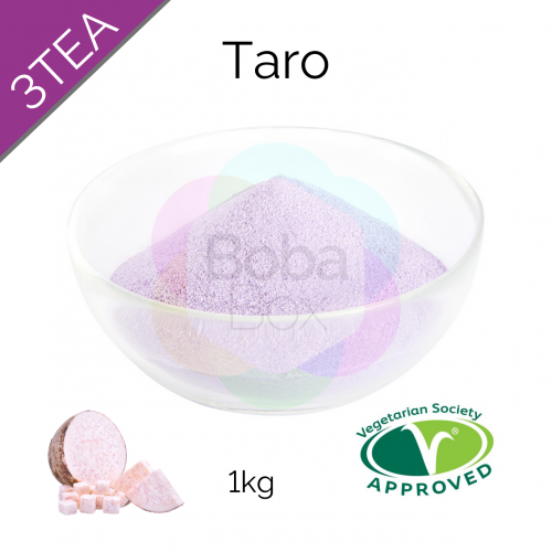 3TEA Taro Flavoured Powder (1kg bag) (BBD 26 Nov 2022)