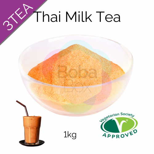 3TEA Thai Milk Tea Flavoured Powder (1kg bag) (BBD 14 Nov 2022)