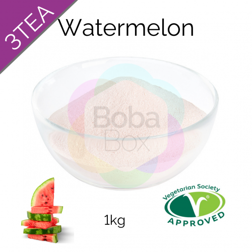 3TEA Watermelon Flavoured Powder (1kg bag) (BBD 25 Nov 2022)