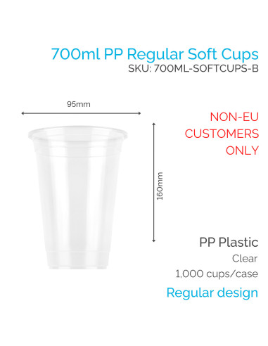 700ml Soft Cups - Boba Box Ltd
