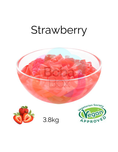 Strawberry Coconut Jelly - Boba Box Limited