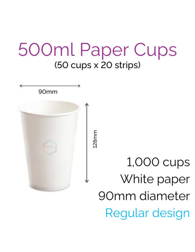 500ml Paper Cups - Boba Box Ltd