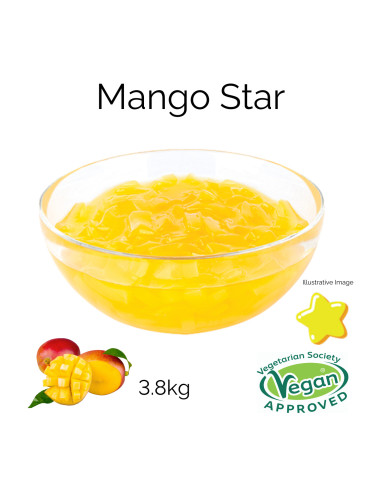 Star - Mango Flavour Coconut Jelly (3.85kg tub)
