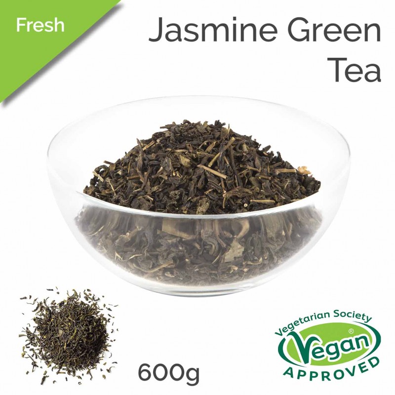 Fresh Tea - Jasmine Green Tea Leaf (600g bag)