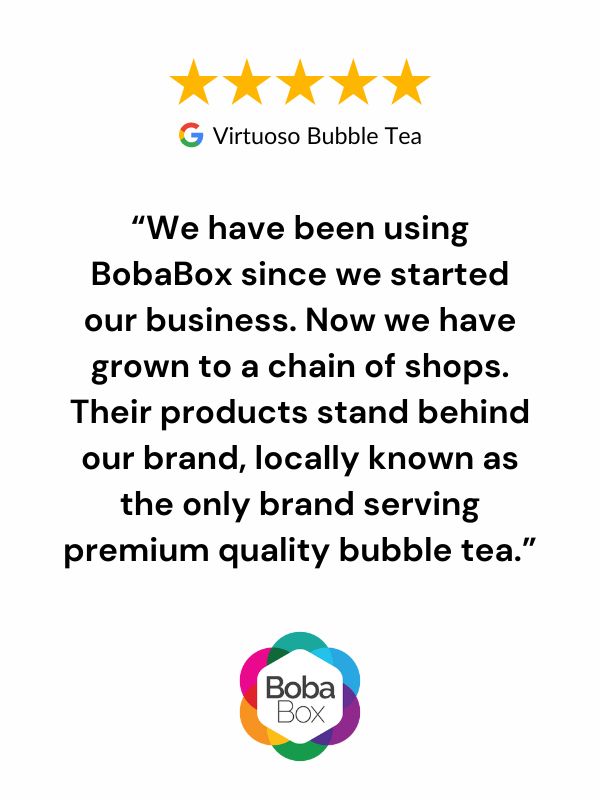 Bubble Tea supplier UK