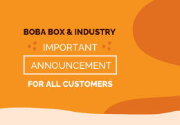 Boba Box and industry announcement